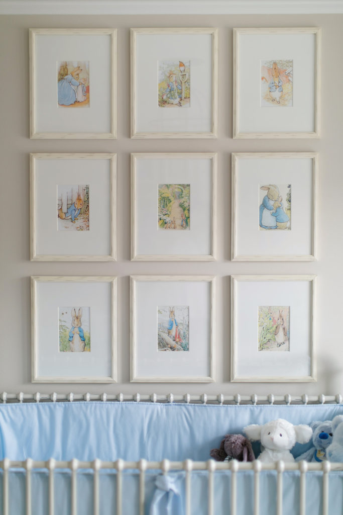 diy wall decor ideas is inexpensive framed art gallery wall in a nursery 