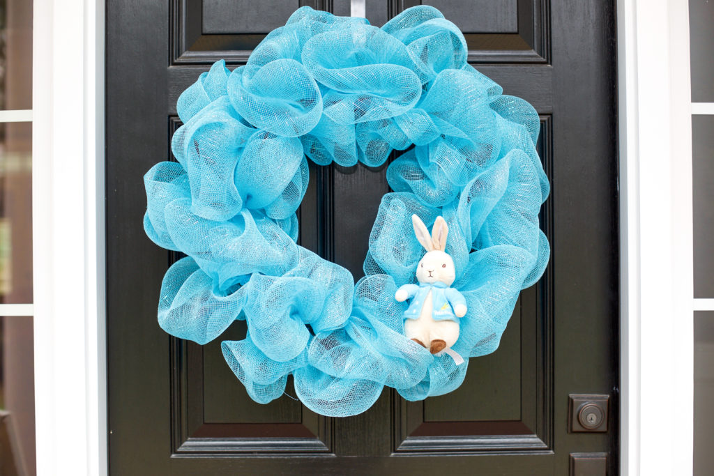 peter rabbit themed first birthday party