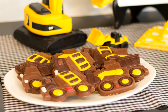 construction truck birthday party