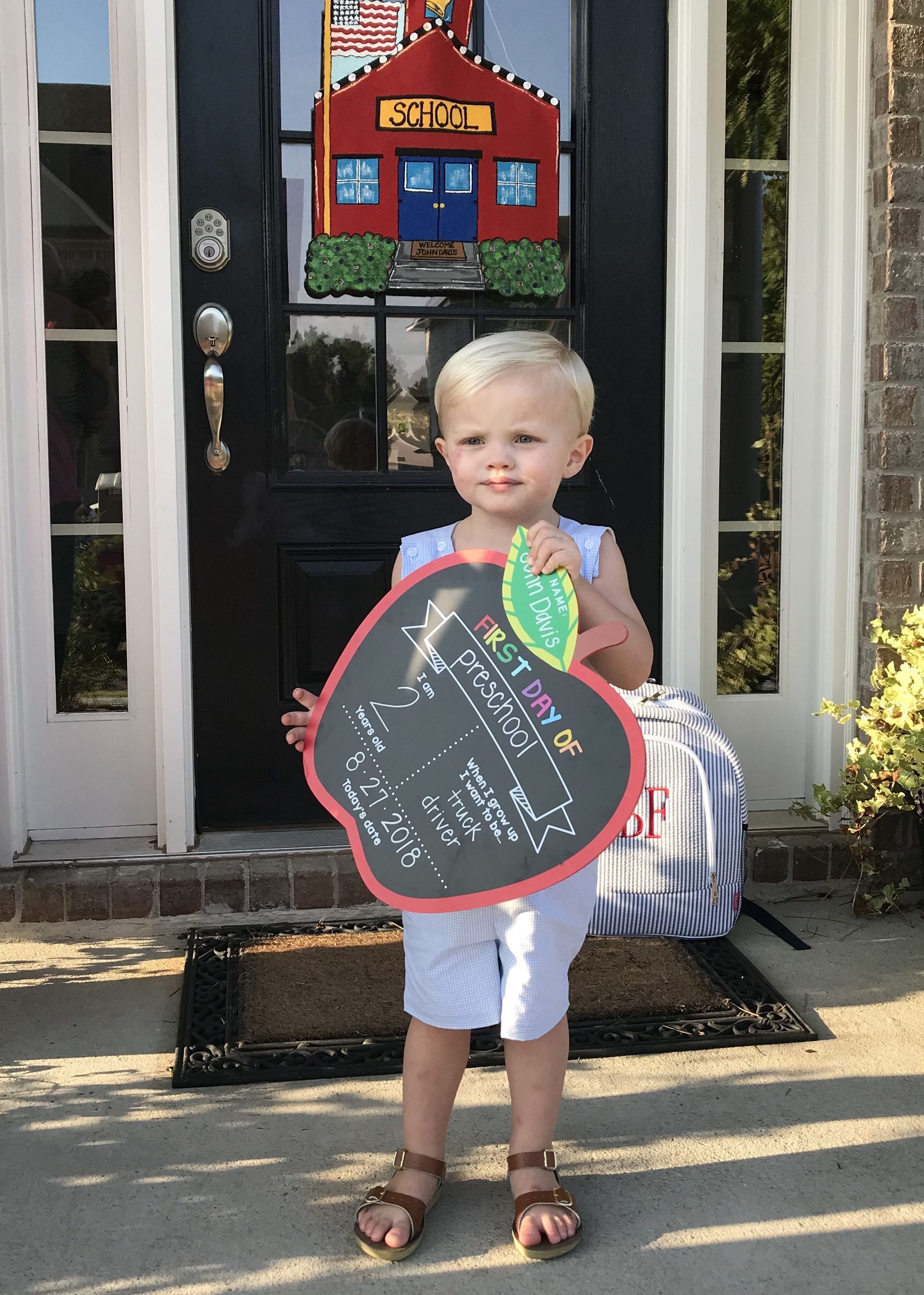 first day of school printable