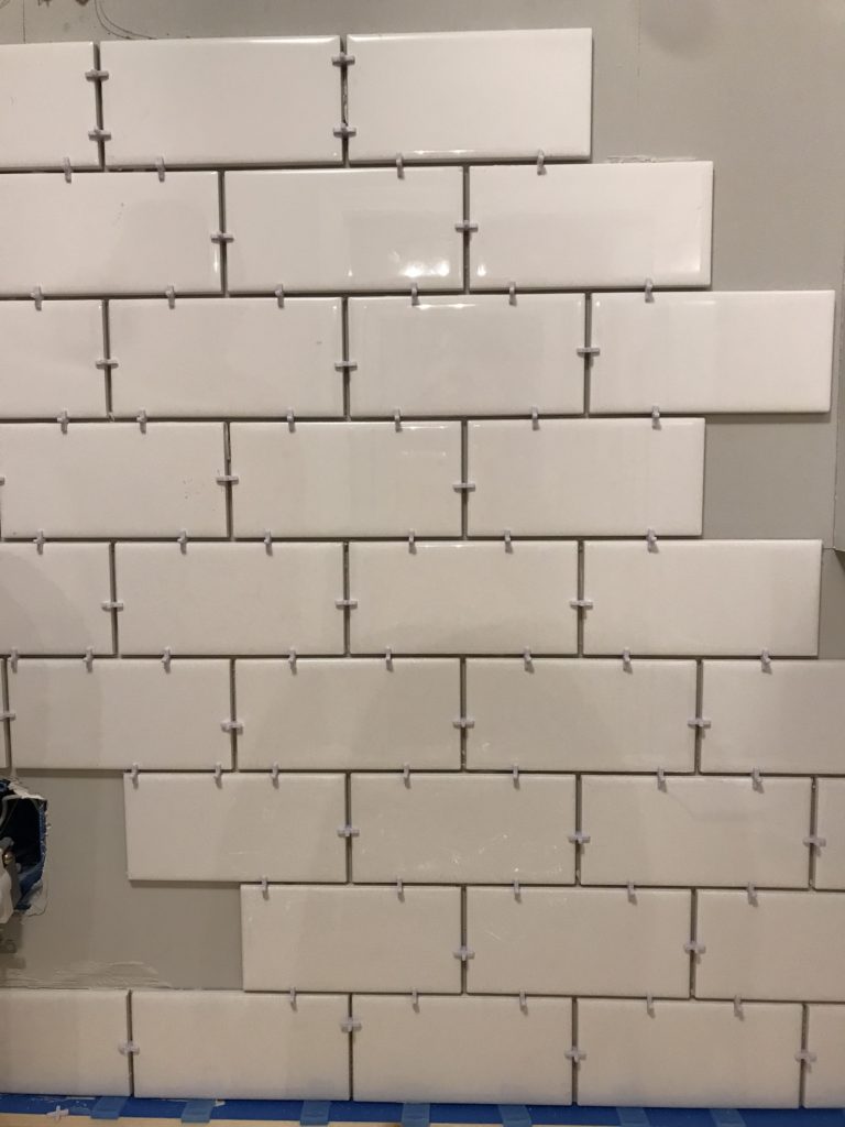 DIY subway tile