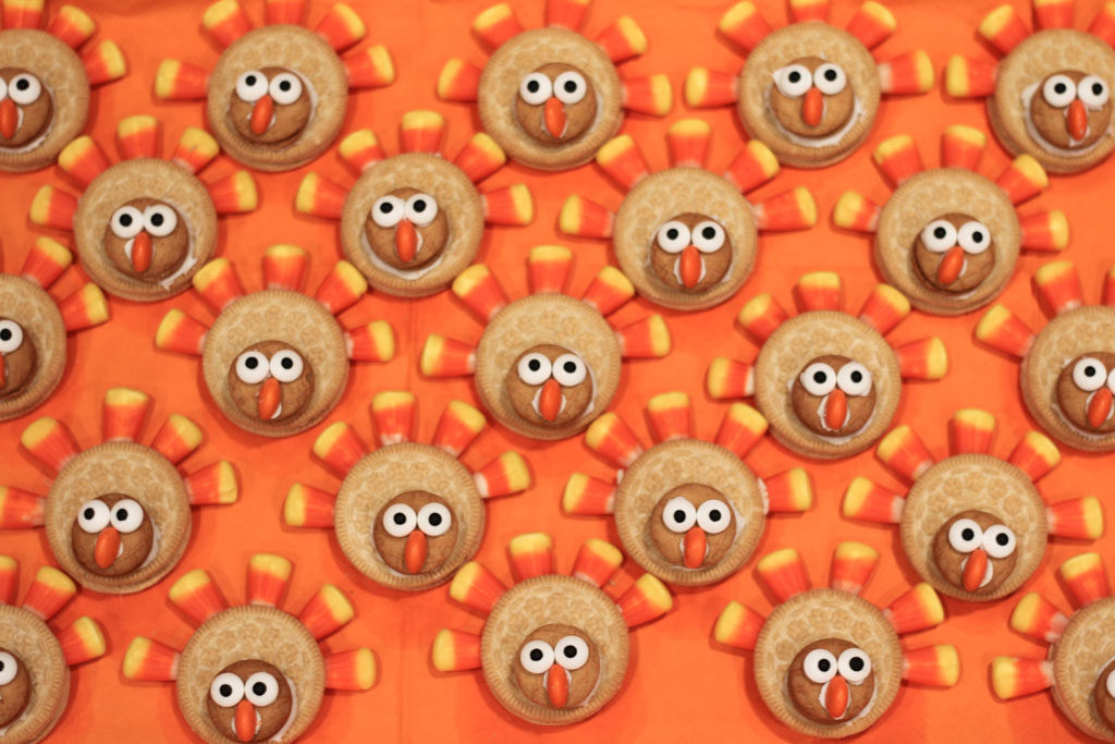Thanksgiving Turkey Cookies - Home and Hallow