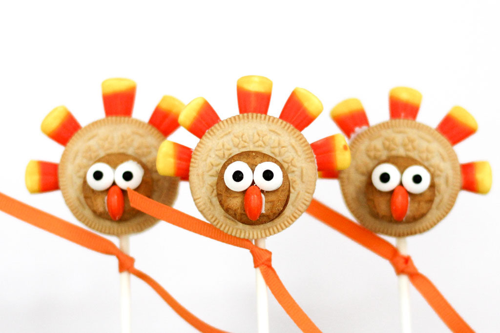 thanksgiving turkey cookies easy kids craft recipe dessert