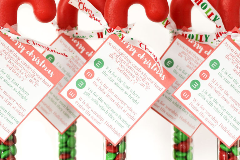 M&amp;M Christmas Poem Printable - Home and Hallow