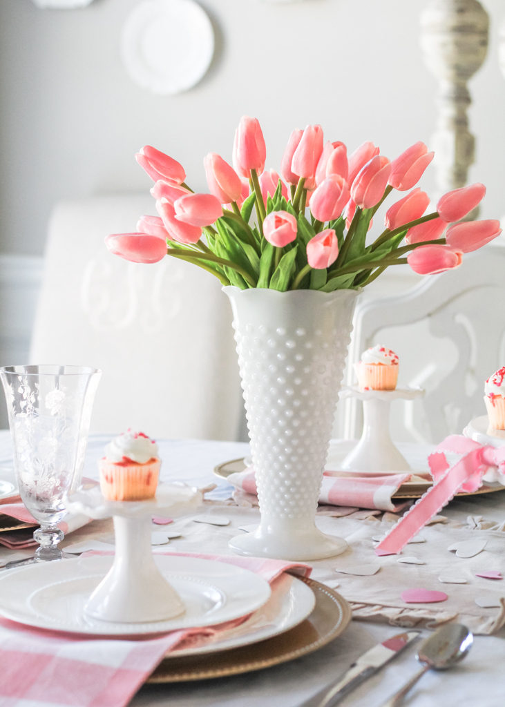 Valentine's Day Tablescape - Home and Hallow