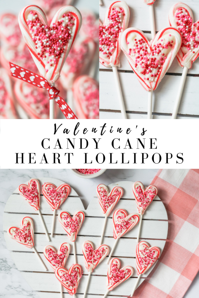valentines day candy cane heart lollipops valentines recipe valentines craft