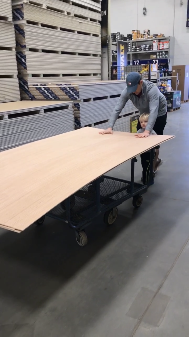 Easy Affordable DIY Kitchen Island Shiplap Home And Hallow   IMG 3922 768x1365 