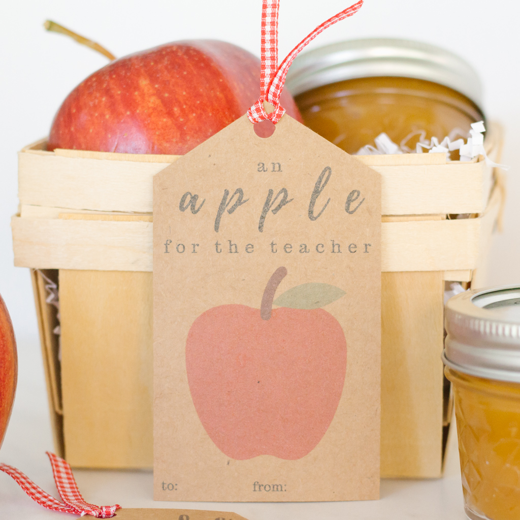 first day of school teacher gift idea free printable