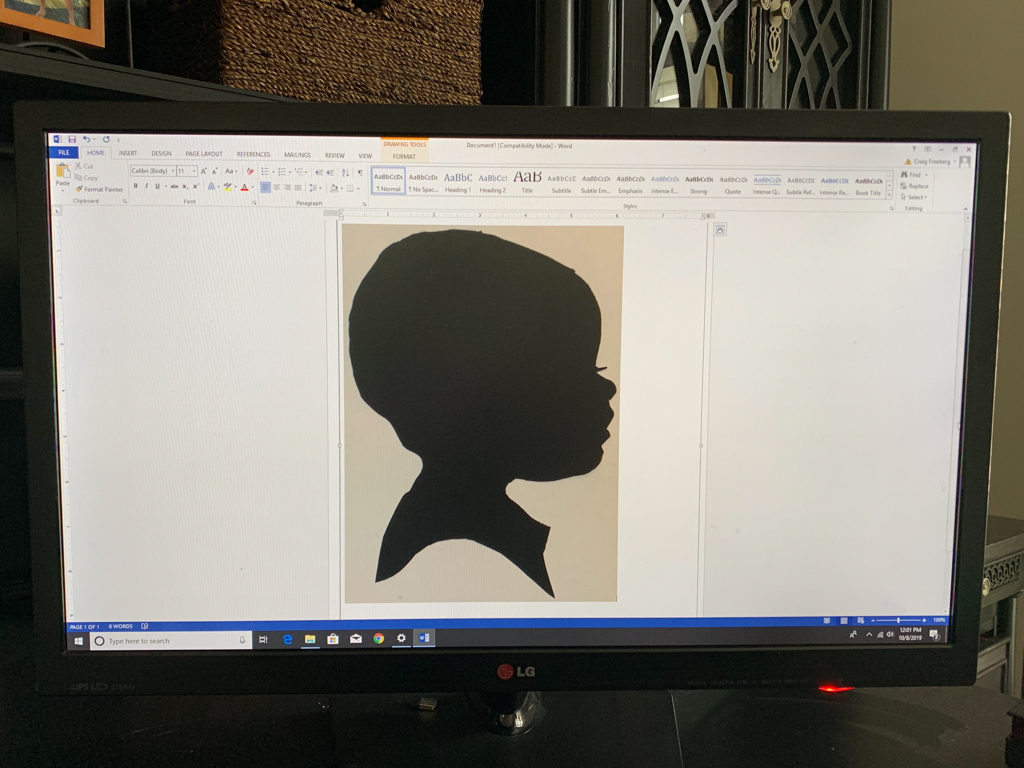 custom silhouette
