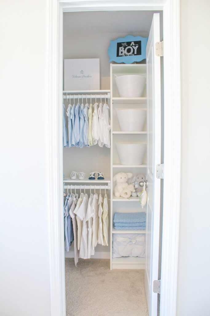 small closet nursery