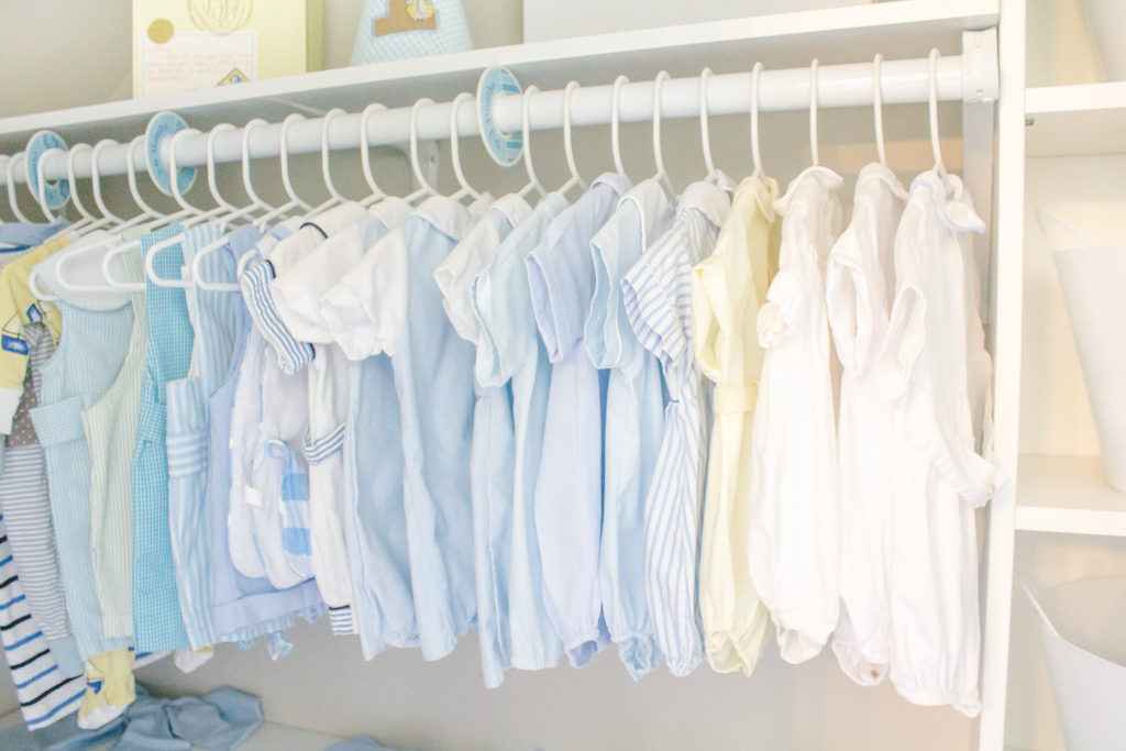 Nursery Closet Divider Hangers, Baby Clothes Organizer, Clothing