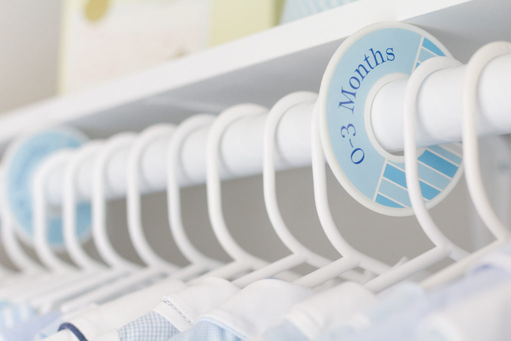 Baby Closet Organization Ideas: The Best Way to Organize a Baby's Closet -  Home and Hallow