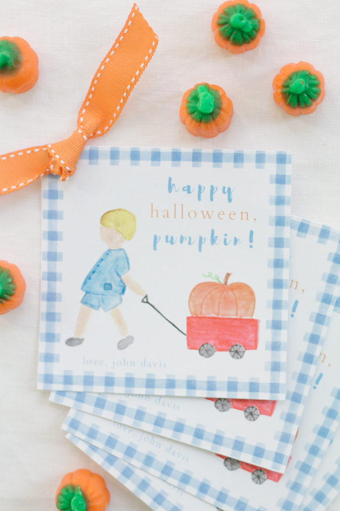 Free Halloween Gift Tag Printable for Children Treat Bags