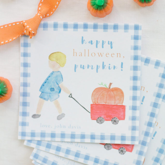 Free Halloween Gift Tag Printable for Children