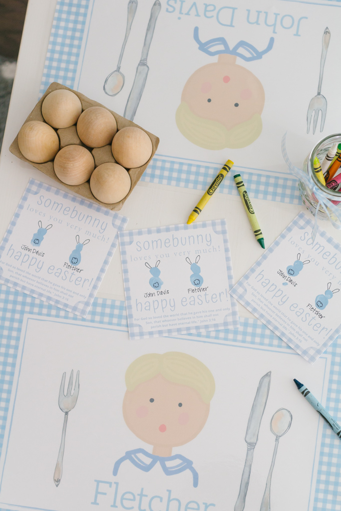 Bunny Thumbprint Art for Children with Free Easter Printable - Home and  Hallow