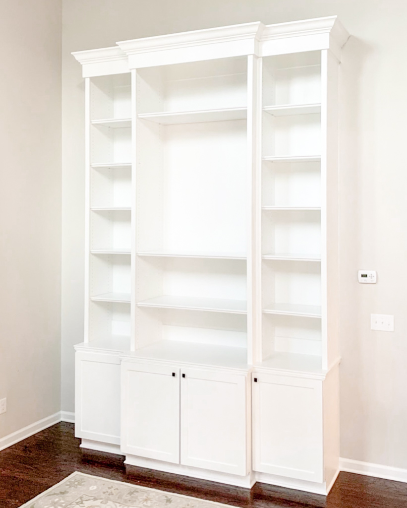 DIY built-ins tutorial 