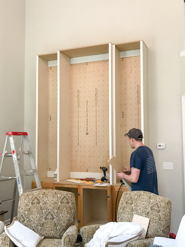 DIY built-ins tutorial 