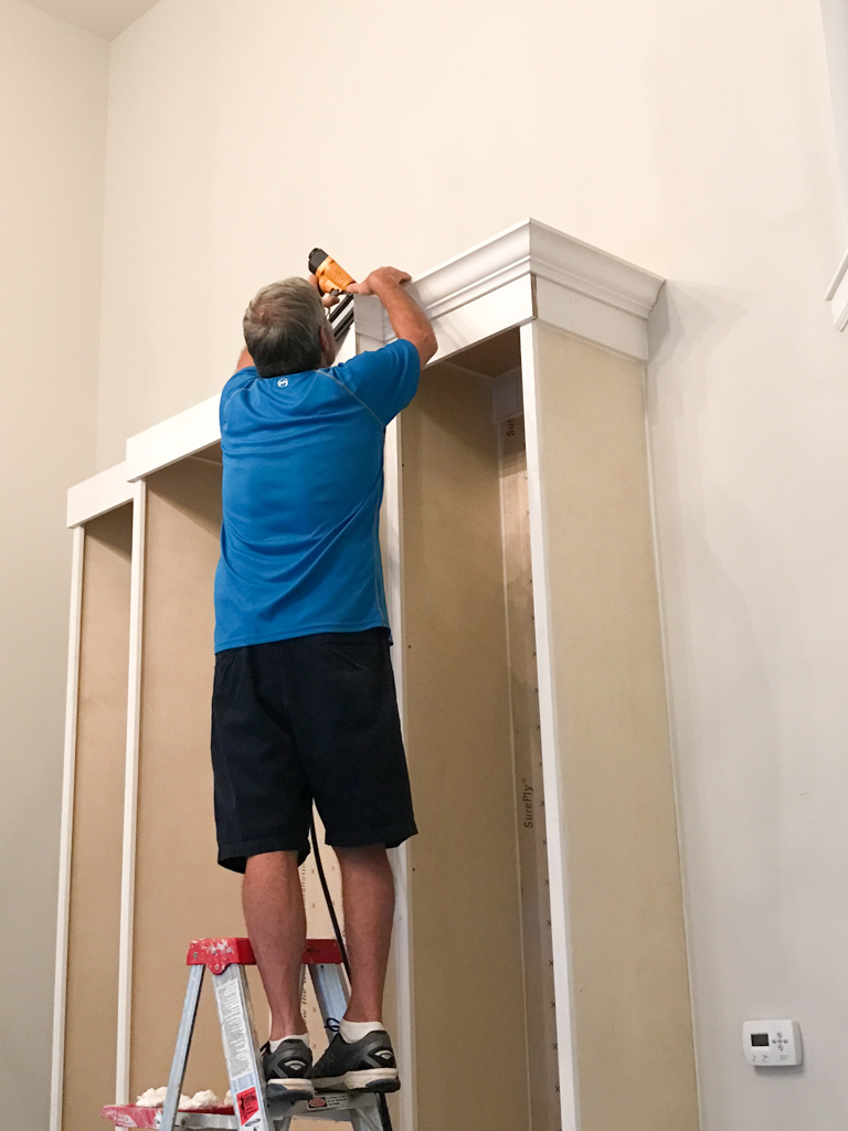 DIY built-ins tutorial 