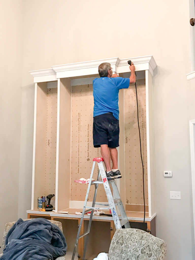 DIY built-ins tutorial 