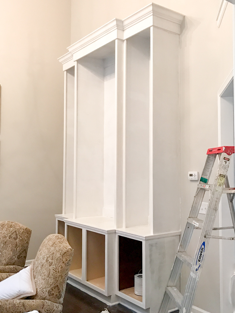 DIY built-ins tutorial 