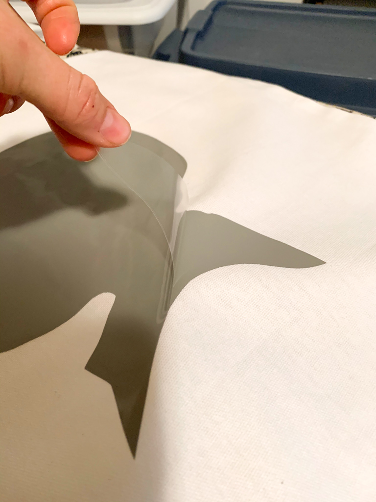 custom vinyl silhouette pillow