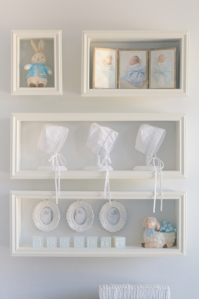 Traditional Blue and White Classic Baby Boy Nursery - Home and Hallow