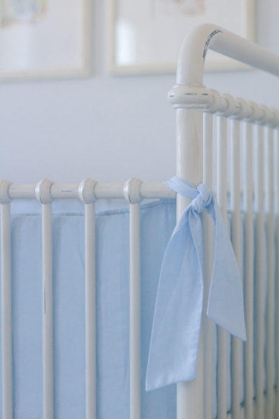 Traditional Blue and White Classic Baby Boy Nursery - Home and Hallow