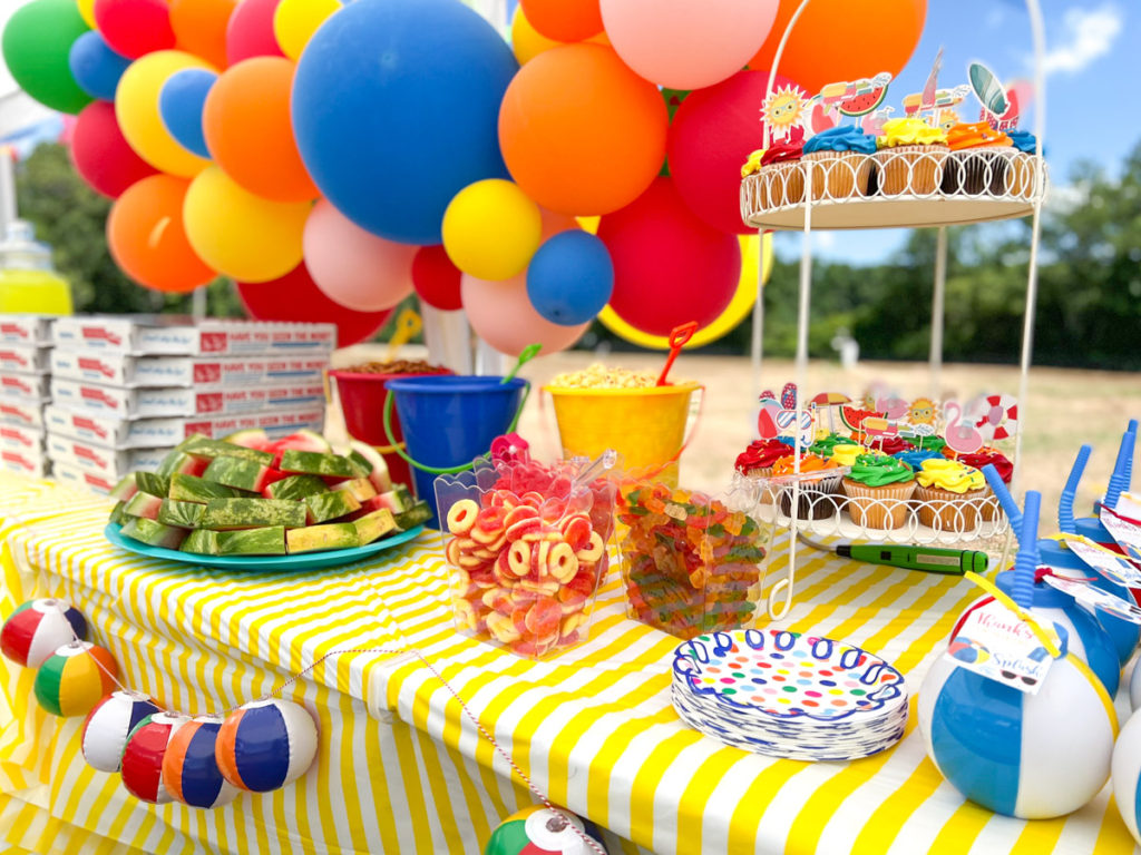 Summer Waterslide Birthday Party - Home and Hallow