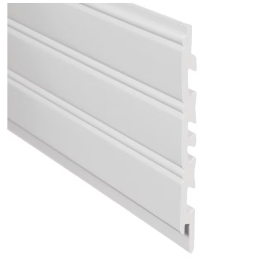 Beadboard backplash PVC tongue and groove plank