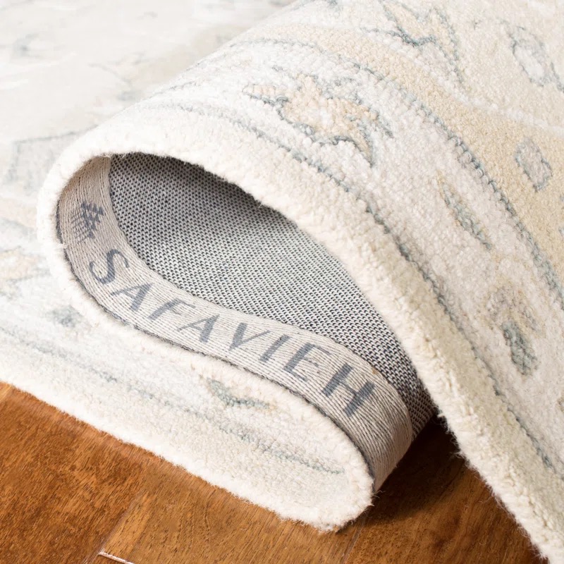 hand woven traditional affordable rug that looks expensive